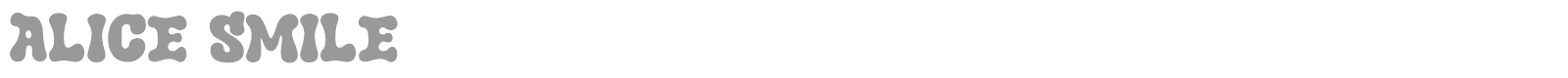 Alice Smile font preview